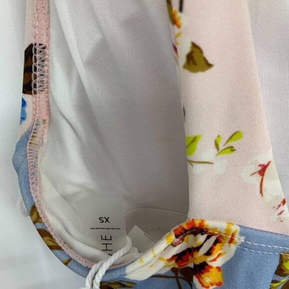 Cupshe Swimsuit Floral Print One Piece Tie Waist Bathing Suit NWT - Picture 7 of 10